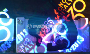 projection on floor