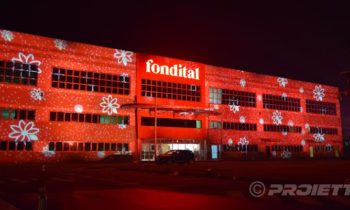 Decorative projections on industrial buildings