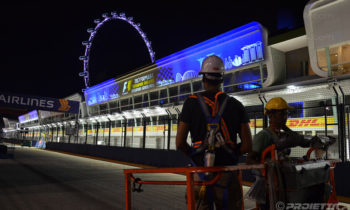 Singapore Formula 1 projection