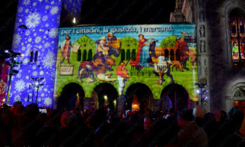 Decorative paintings with medieval themes