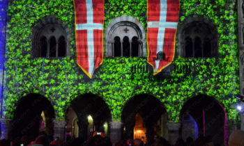 Decorative paintings with medieval themes