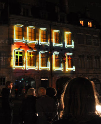 videomapping – Victor Hugo Museum opening Besançon (France)