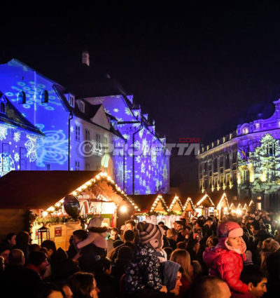 Sibiu Romania – Christmas projectors
