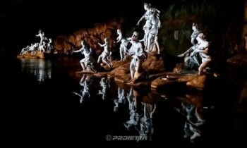Mapped lighting for monuments