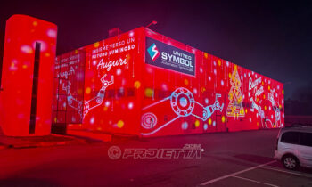 Decorative projections on industrial buildings