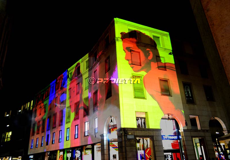 Video Mapping Nike Milano