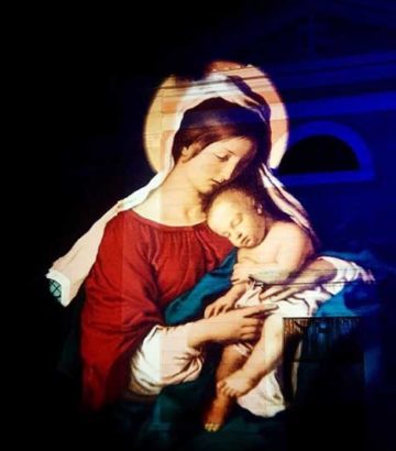 Holy Family projection