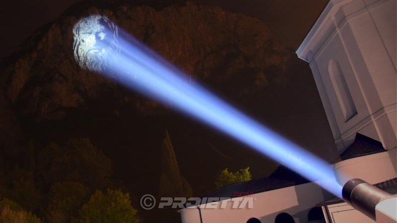 Powerful Outdoor Projector for long distance