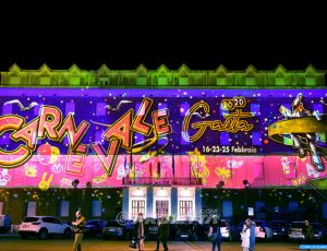 Carnival projections scenography