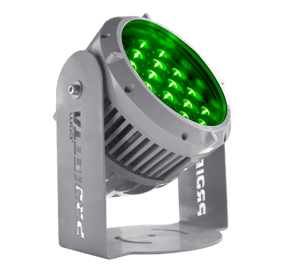 Outdoor led color projector