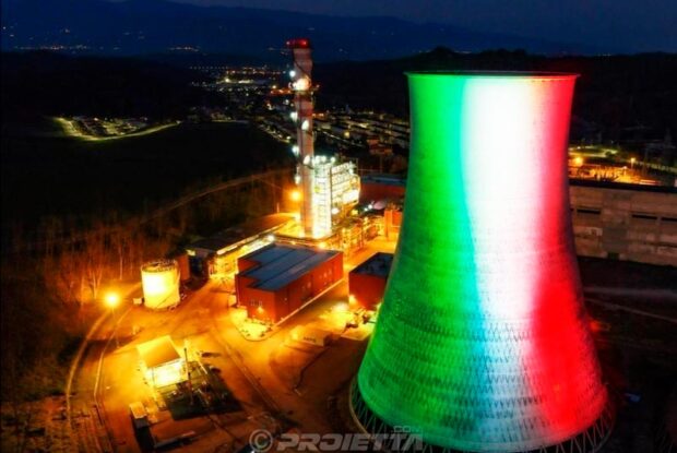 Projection on buildings
