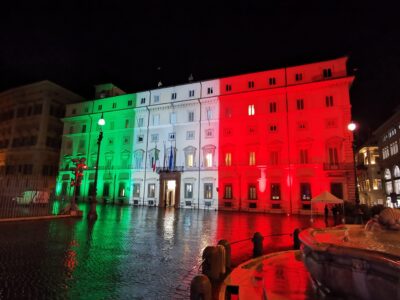 Projector of flag colors