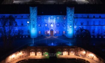 Castello di Moncalieri, proiezioni natalizie