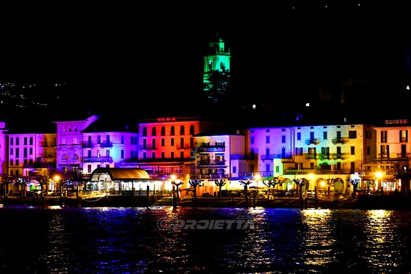 Illuminazione colore facciate