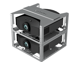 Stacking video projectors