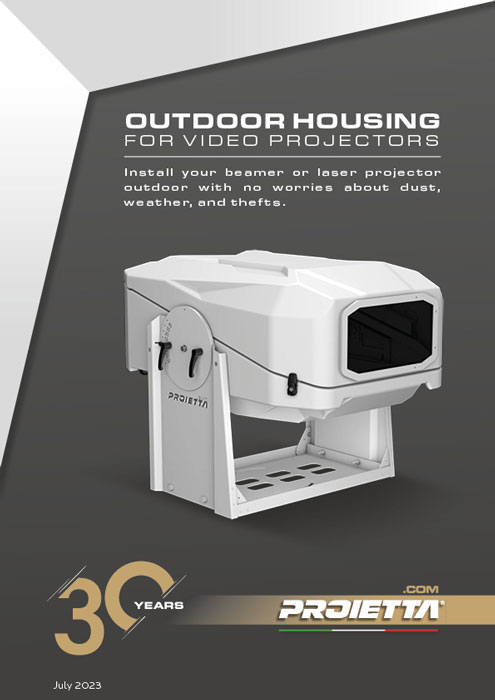 Shells for outdoor installation of video projectors - price list