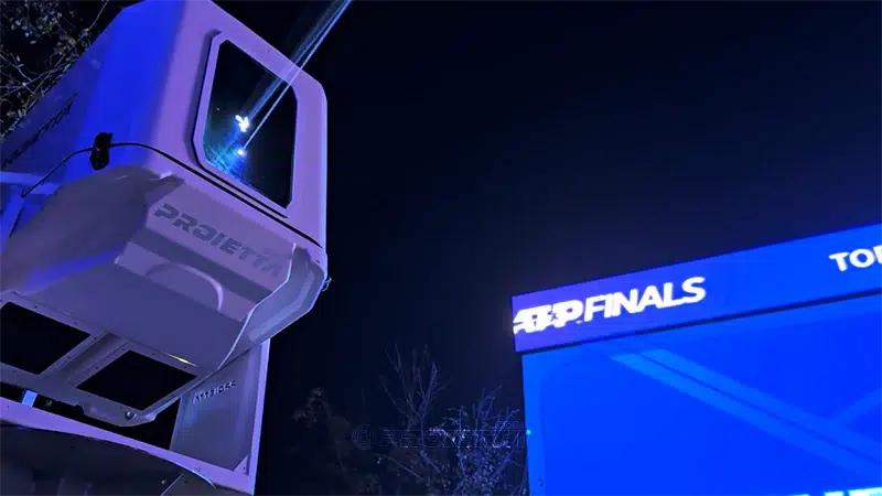Guscio protettivo per proiettori laser - ATP Finals Torino