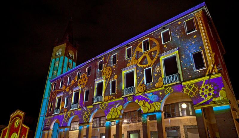 Natale a Forlì con proiezioni e videomapping scenografici
