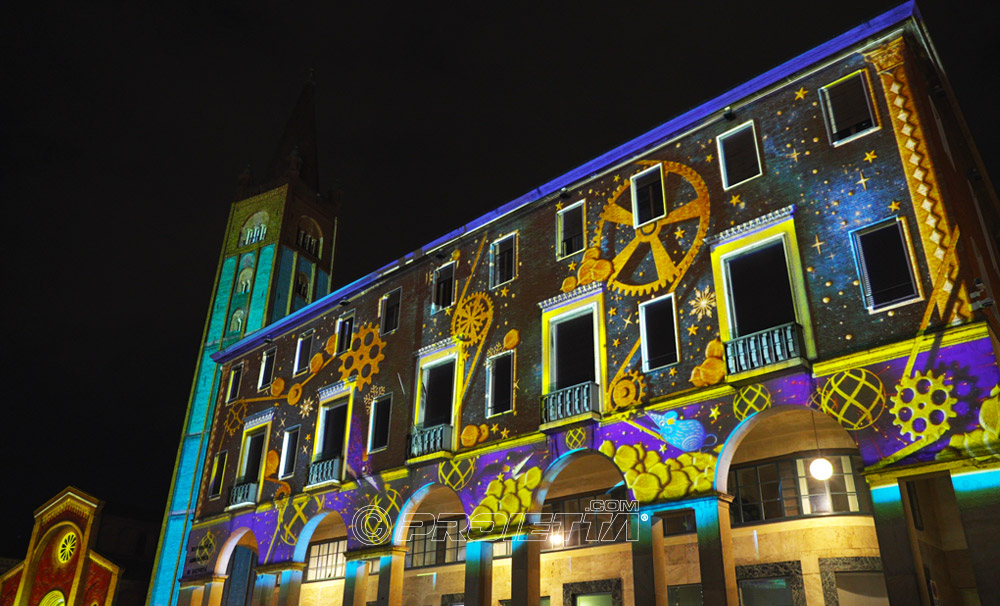 Forlì Natale video mapping