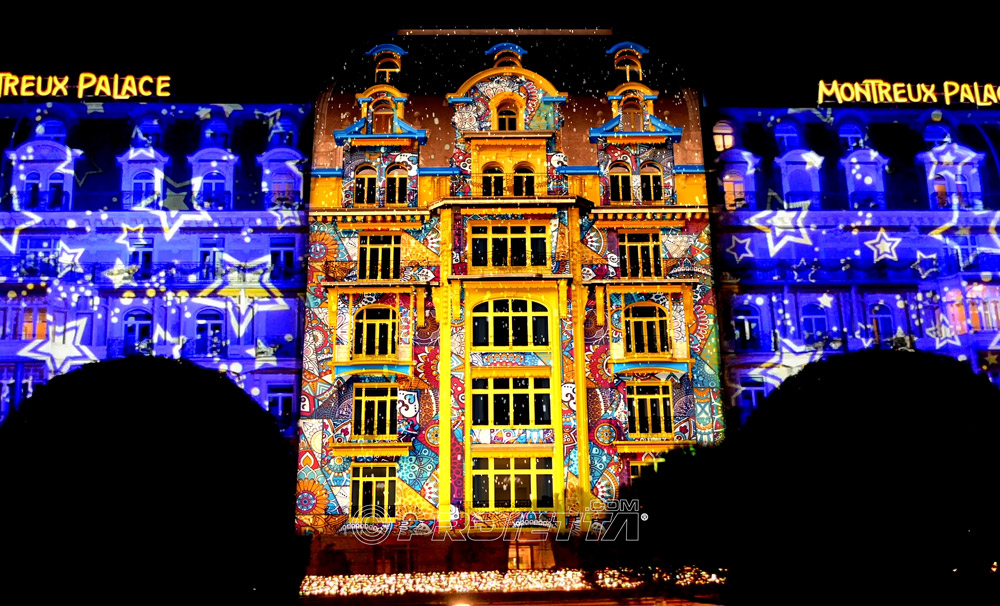 Video Mapping Natalizio - Svizzera